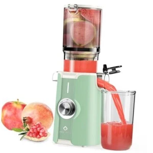 Cold Press Juicer,  Slow Masticating Juicer Machines with 4.35" Feed Chute Fit  - Picture 1 of 7