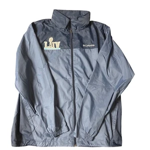 Columbia NFL Super Bowl LIV Windbreaker Full Zip Lightweight Jacket XL - Picture 1 of 5