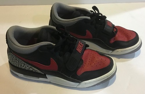 Nike Air Jordan 312 Legacy Bred sneakers basse giovani taglia 7 anni CD9054 006