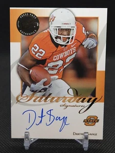 2008 Press Pass Legends Dantrell Savage Saturday Signatures #SS-DS - Picture 1 of 2