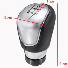 5 Speed Gear Knob Stick Handle Shift For Ford Focus Mondeo Fiesta C-Max Silver