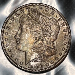 1896 O MORGAN SILVER DOLLAR #1030 - Picture 1 of 8