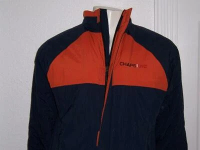 CHAQUETA ACOLCHADA CHAPS RALPH LAUREN HOMBRE NEGRA NARANJA CREMALLERA TALLA S/P/CH Foto 1 de 4