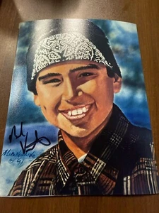 Noah Verduzco Autographed 8x10 Photo Juanito from Blood in Blood Out - Picture 1 of 3