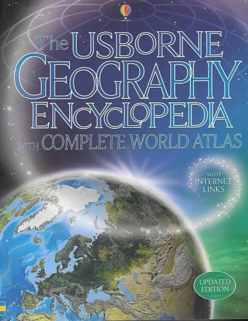 The Usborne Geography Encyclopedia with Complete World Atlas and Internet Links (2012, Paperback)