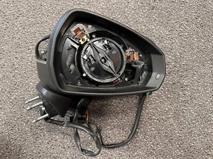 Genuine Audi S3 - Cabriolet - 8V 857 410 A 9B9- Driver Side Wing Mirror - Picture 1 of 4