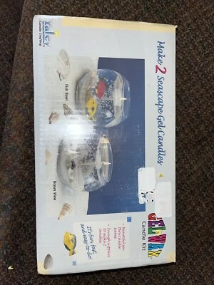 Yaley Gel Wax Candle Kit, Make 2 Seascape Candles Kit. Kids, Toys, Y1.vintage - Image 1 of 4