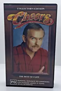Cheers - The Best Of Cliff - VHS - Time Life Red Tape - Picture 1 of 3