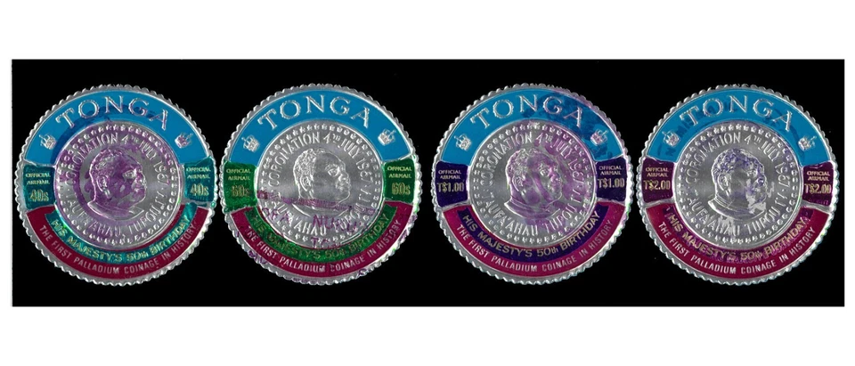 Tonga 1968 King's 50th Birthday Official Airmail SG O29/32 Set/4 Stamps- 20 Sets - Image 1 of 1