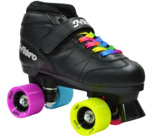 Patines de velocidad de cuatro rodillos Epic Super Nitro Rainbow - Imagen 1 de 4