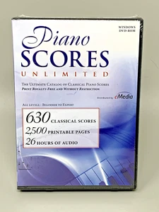 eMedia Piano Scores Unlimited DVD-ROM PC - Picture 1 of 2