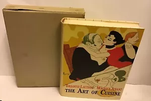 The Art of Cuisine by Toulouse-Lautrec & Joyant .1966 1st Edi. Rare Slipcase.HC - Foto 1 di 24