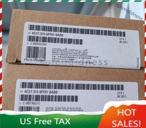 1PCS New Siemens SIMATIC S7-300 6ES7315-6FF01-0AB0 6ES7 315-6FF01-0AB0 - Picture 1 of 2