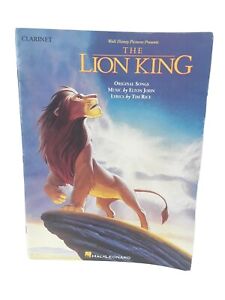 Vintage  The Lion King: Clarinet Music Book 1994