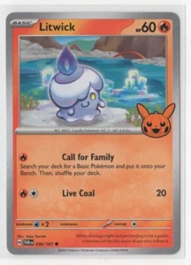 Pokemon Truco o Comercio 2024 - Litwick TWM 036/167 - Imagen 1 de 1