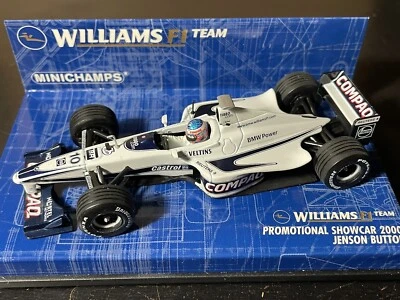 MINICHAMPS F1 WILLIAMS PROMOTIONAL SHOWCAR 2000 #10 JENSON BUTTON 430000080 1:43 - Immagine 1 di 4