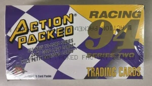 Serie de dos cartas 1994 llenas de acción paquete de 94 hobby ¡caja sellada de fábrica! - Imagen 1 de 4