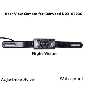 Neu Rückfahrkamera Ersatz Nummernschild Nacht für Kenwood DDX-9703S DDX9703S - Bild 1 von 2
