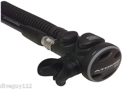 Atomic Aquatics SS1 Titanium Safe Seconds Octo Scuba Diving Regulator Dive - Image 1 of 4