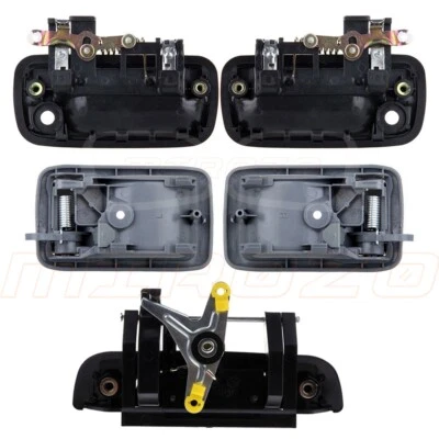 4 Pcs LF RH Interior Exterior Door Handle Tailgate For 2004-2012 Toyota Hilux - Изображение 1 из 4