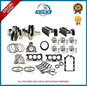 LAND ROVER RANGE ROVER FORGED CRANKSHAFT + 306DT JAGUAR ENGINE REBUILD SET - Picture 1 of 4