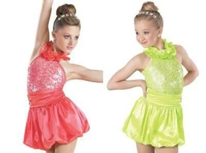 Dance Costume Weissman 7537 Medium Adult Orange Jazz - Picture 1 of 3