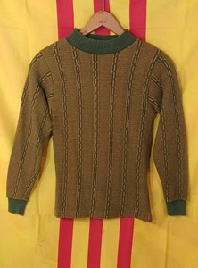 Vintage Donmoor Sweater 1960s Mod Swinging 60s Austin Powers Two Tone RARE 🔥🔥 - Picture 1 of 13