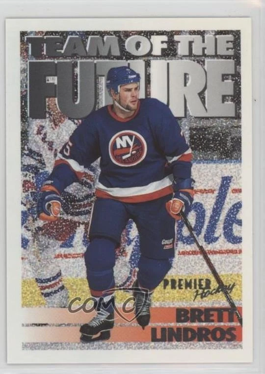 1994-95 O-Pee-Chee Premier Special Effects Brett Lindros #384 - Image 1 of 2