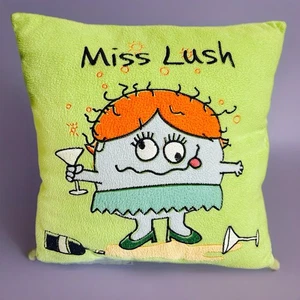 Miss Lush David & Goliath grün Dekokissen kleine Verlierer selten 🔥 - Bild 1 von 3