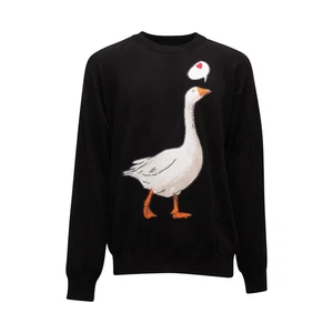 O0909 MAGLIONE UOMO MOSCHINO COUTURE MAN COTTON SWEATER - Picture 1 of 4