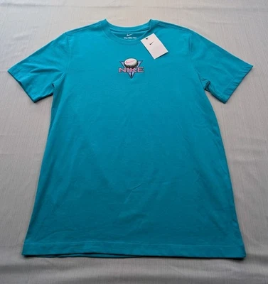 New Men’s Nike Golf Retro Embroidered Tee Shirt HJ3332 Size  Medium - Image 1 of 4