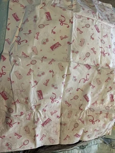 NWOT Pottery Barn Kids Barbie Pillowcase Standard Cotton Organic Hard To Find - Picture 1 of 6