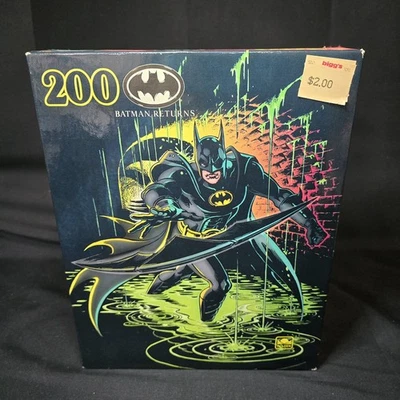New- Vintage 1992 Batman Returns 200 Piece Puzzle DC Comics Vintage Sealed - Image 1 of 3