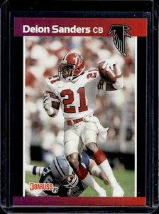 1996 Donruss Deion Sanders What If... #1983/5000 Falcons - Picture 1 of 2