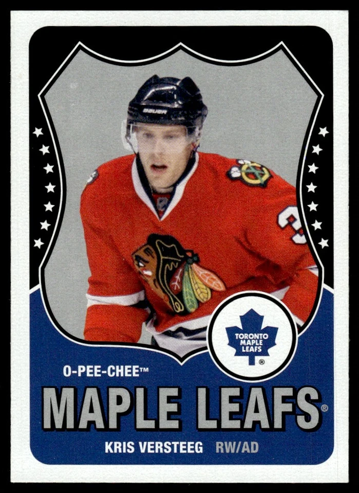 2010-11 O-Pee-Chee Retro Kris Versteeg Toronto Maple Leafs #440 - Image 1 of 2