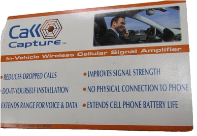 Call Capture B800-1900-2P Wireless Cell Phone Signal Booster Amplifier 50dB Car - Image 1 of 4