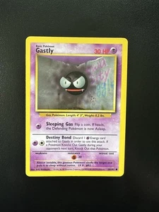 Pokémon Gastly 50/102 BS Base Set Unlimited NM/MT Never Played Vintage Nintendo - Picture 1 of 2