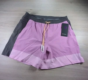 Pantalones Cortos de Piscina Lululemon Para Hombre 7” Dalia Malva DHMU Talla: XXL Rosa Púrpura NUEVO CON ETIQUETAS - Imagen 1 de 14