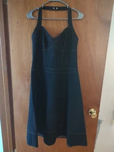 Vestido vaquero mujer correa cuello 14 - Imagen 1 de 10