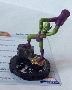 HeroClix Secret Invasion #052  IMPOSSIBLE MAN  Super Rare  MARVEL  - Imagen 1 de 1
