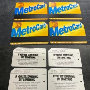 TARJETA DE METRO DE METRO DE LA CIUDAD DE NUEVA YORK MTA 2010 EXPIRADA ""SI VES ALGO"", USADA - Imagen 1 de 1