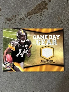 2009 Upper Deck Game Day Gear #NFL-LS Limas Sweed - Imagen 1 de 9