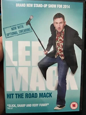 Lee Mack - Hit The Road Mack region 2 DVD (2014 stand up comedy show) Foto 1 de 2