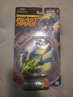 NUEVO Transformers Beast Wars Spittor Poison Frog Transmetals 2 Evil Predacon 1999 Foto 1 de 3