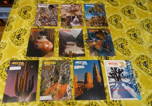 Arizona Highways Magazine Magazines FULL 1974 Year 10x Issues Vintage NO Jan Jul - Picture 1 of 3