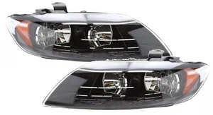 FIT AUDI Q7 Q-7 2007-2009 LEFT RIGHT HALOGEN HEADLIGHTS HEAD LAMPS LIGHTS - Picture 1 of 2