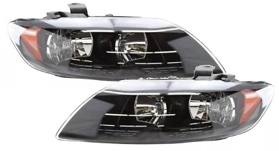 FIT AUDI Q7 Q-7 2007-2009 LEFT RIGHT HALOGEN HEADLIGHTS HEAD LAMPS LIGHTS Foto 1 de 2