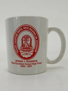 2000 Coffee Mug Grand Chapter Royal Arch Masons of Michigan - Picture 1 of 6