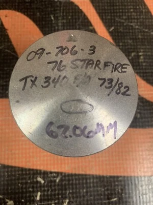 De colección Polaris TX Starfire Moto de Nieve 340 Pistones Mustang Cargador Colt Mustang Foto 1 de 3