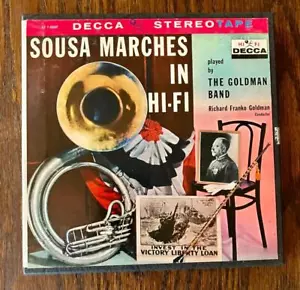 Sousa Marches in Hi Fi Decca ST7-8807 Goldman Band Reel To Reel 7.5 IPS EX - Picture 1 of 4